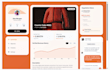 modern saas UI UX design for web mobile app and dashboard
