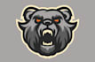 draw stunning bear mascot logo with unique style