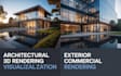 design architectural 3d models, commercial rendering and visualization