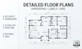 redraw your floor plan from sketch, PDF or image in autocad