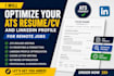 rewrite your CV and optimize your linkedin profile