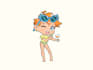 cute chibi full body