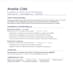 write a professional french CV and cover letter