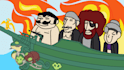 draw a cartoon youtube thumbnail