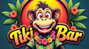 design a monkey tiki bar mascot logo 1 day