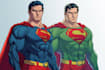 illustrate a superhero comic and marvel character