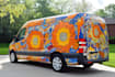 do amazing car wrap, decal, vinyl with vector illustration