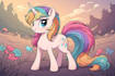 draw cute custom pony characters in my style