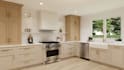 create modern kitchen design with realistic 3d render