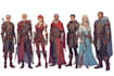 make a dnd party character and illustartion
