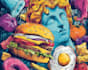 create vibrant comic and pop art illustration from your picture