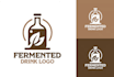 create kombucha brewery logo