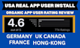 do 1000 apple app install, ios android app download
