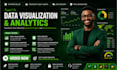 design professional infographic graph and data visualization