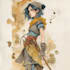paint dnd character, watercolor character