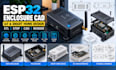 esp32 enclosure, iot cad, pcb housing, smart home stl modeling expert studio