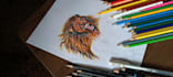 creative handmade artwork and sketches