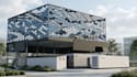 design ai data center, server facility, modular data center 3d visualization