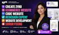 create zyro ecommerce website code website redesign expert website development