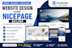 design emodern responsive site mobirise onepage landing page nicepage builder