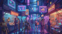 create ai art and illustration for you