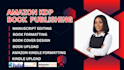 amazon kdp book publishing, kindle publishing, book formatting, self publishing
