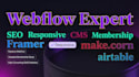 design webflow website, figma to webflow, outseta membership website