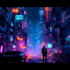 create a cyberpunk scifi futuristic city