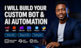 build discord bot, telegram bot, python bot, n8n zapier automation