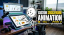 create a professional stick figure animation video