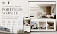 do squarespace framer portfolio website french architects interior designers