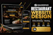 create squarespace restaurant website with online ordering and booking