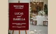 create a elegant wedding welcome signs and seating charts