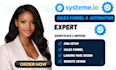 systeme io funnel systeme io website, systeme io landing page, automation expert