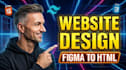 build clean responsive static website using HTML CSS js