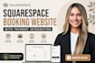 create squarespace booking website with payment integration