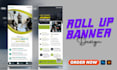 design professional retractable roll up banner