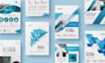 design an editable business profile presentation