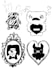 custom flash tattoo sheets in different style