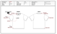 create professional t shirt tech pack and flat sketch