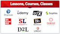 assist you in online lessons, courses, and classes
