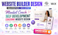 create squarespace mindset coach self development coaching wix website design
