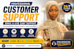 be your customer support VA for email and live chat