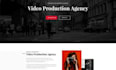 build squarespace voice actress website cinematic website filmmaker website