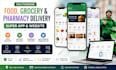 develop multivendor food, grocery, pharmacy delivry super app and website