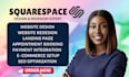 squarespace website design squarespace website redesign squarespace landing page