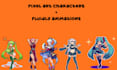 pixel art animation pixel sprite sheet pixel art character nsfw pixel game art