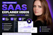 create high converting ugc style saas explainer videos, product demos, b2b video