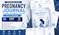 canva pregnancy journal kdp planner workbook template