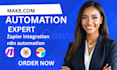 setup make com make com automation made com make automation, zapier